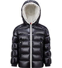 Moncler Down Jacket - Ganzorig - Medium+ Blue w. White