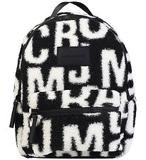 Little Marc Jacobs Backpack - Fleece - Black/White