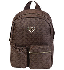 Michael Kors Backpack - Brown w. Logos