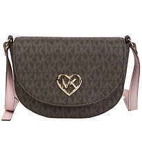 Michael Kors Shoulder Bag - Brown w. Logos