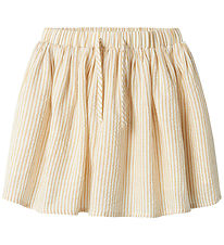 Lil Aterlier Skirt - NmfLino - Coconut Milk/taos Taupe
