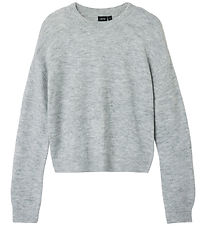LMTD Blouse - Noos - Knitted - NlfLodet - Light Grey Melange/14-