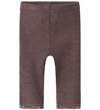 Name It Leggings - Noos - Wool - NbfWang - Sparrow