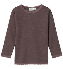 Name It Blouse - Wool - NmfWang - Noos - Sparrow