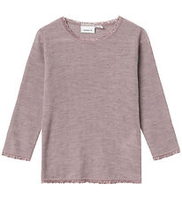 Name It Blouse - Wool - NmfWang - Noos - Purple Dove
