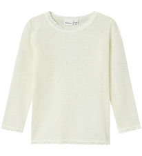 Name It Blouse - Wool - NbfWang - Snow White