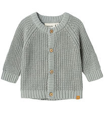 Lil' Atelier Cardigan - NbnEmlen - Knitted - Limestone