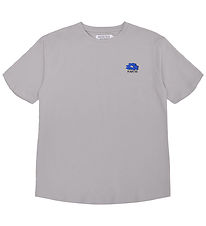 Hound T-shirt - Light Grey w. Print