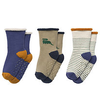 Chaussettes Liewood - Eloy - 3 Pack - Dino/Mist Mix