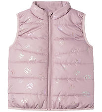 Name It Gewatteerd Vest - NmfMylane - Mauve Schaduwen