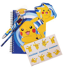 Pokémon Bleistiftset m. Mehrfarbig Stift