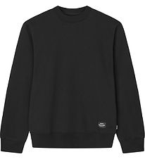 Sweat-shirt Mads Nørgaard - Light Terry Solo - Noir