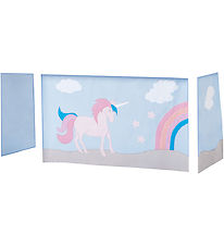 Hoppekids Half-height curtains Bed - 70x160 cm - Unicorn