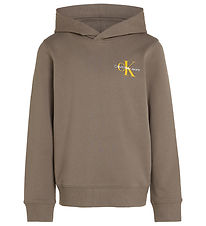 Calvin Klein Hettupeysa - Small Einrit - Fálki