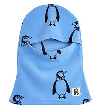 Mini Rodini Bivakmuts - 1-lag - Pinguïn Fleece - Blauw