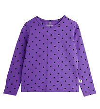 Mini Rodini Blouse - Polka Dot - Purple