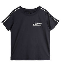 Mini Rodini T-Shirt - MR Sport Drapy - Zwart
