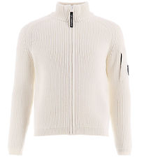 C.P. Company Cardigan - Knitted - Gauze White