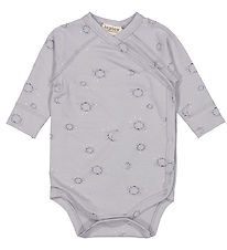MarMar Wrap Bodysuit L/æ - Modal - Belito - Moon