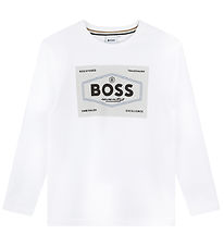 BOSS Blouse - White w. Black