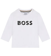 BOSS Blouse - White w. Black