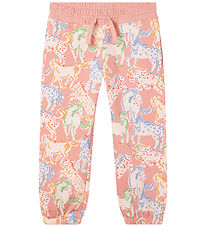 Stella McCartney Kids Jogginghosen - Rosa m. Pferde