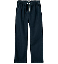 LMTD Trousers - NlmLay - Straight - Dark Sapphire