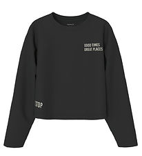 Name It Blouse - Cropped - NkfNohi - Black