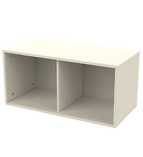 Flexa Bücherregal - Wandmontage - Roomie - 72x34,5 cm - Creme