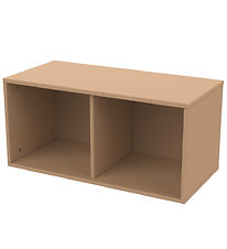 Flexa Bücherregal - Wandmontage - Roomie - 72x34,5 cm - Latte