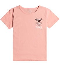 Roxy T-skjorte - Dag And Natt - A - Stearinlys Peach