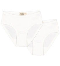 MarMar Unterhosen - 2er-Pack - Rib - Sanft White