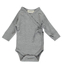 MarMar Bodysuit L/æ - Modal - Belita - Grey Melange