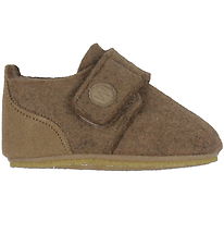 Wheat Slippers - Wool - Marlin Felt - Light Brown