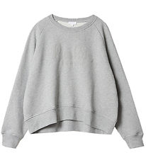Lala Berlin Sweatshirt - Ijora - Grey Melange w. Logo