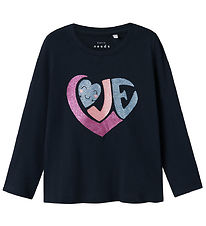 Name It Genser - Nmfiolett - Dark Sapphire/Love