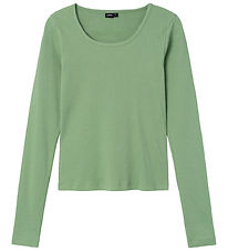 LMTD Blouse - Rib - NlfNaja - Loden Frozen