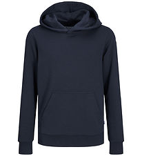 Jack & Jones Hoodie - Noos - JjeBradley - Navy Blazer