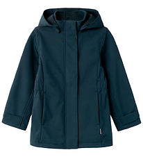 Name It Softshelljacke m. Fleece - NkfAlfa08 - Navy