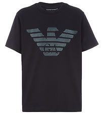 Emporio Armani T-Shirt - Navy m. Logo