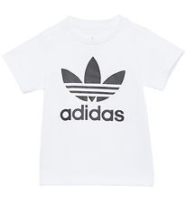 adidas Originals T-shirt - Trefoil - White