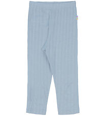Joha Leggings - Wool/Silk - Dusty Blue