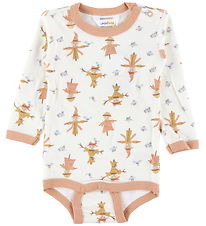 Joha Bodysuit L/æ - Wool/Bamboo - Off White