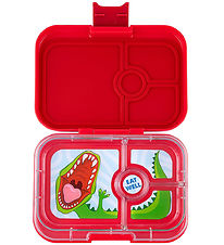 Yumbox Nestisbox M. 4 romm - Bento Panino - Wow Red Dino