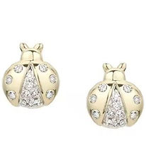 MillaVanilla Earrings - Ladybug - Gold