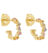 MillaVanilla Earrings - Pastel/Gold
