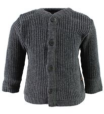 Joha Cardigan - Knitted - Wool - Charcoal