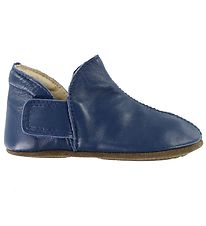 En Fant Soft Sole Leather Shoes - Blue