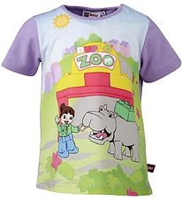 LEGO Duplo T-shirt - Lavendel m. Zoo