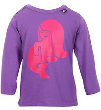 Danefæ Blouse - Purple w. Mermaid